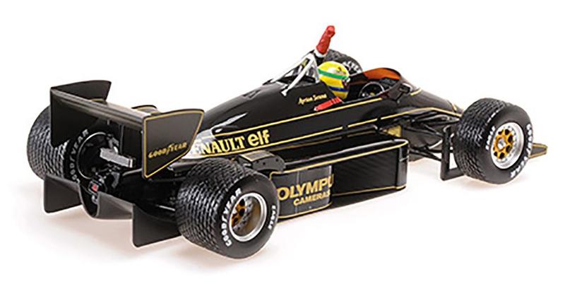 F1 Lotus Renault 97T Ayrton Senna GP Portugal 1985 1/18